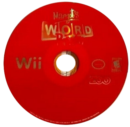 Margot's Word Brain – Nintendo Wii (Wii) word puzzle educational video game disc