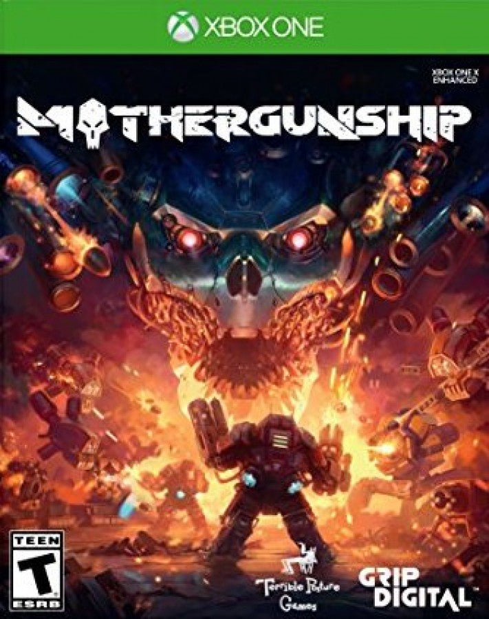 Mothergunship cover art for Xbox One (XONE) video game