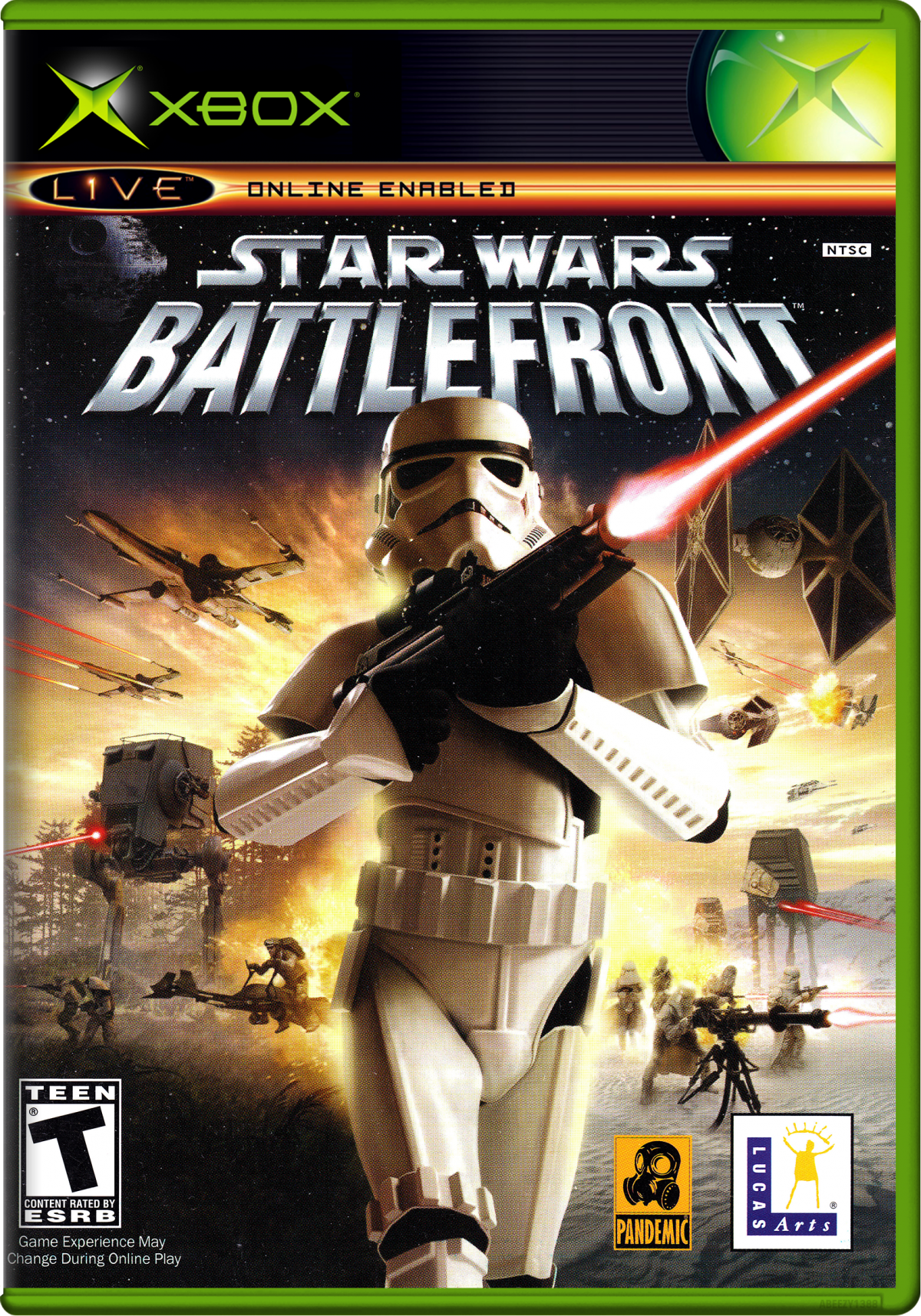 Star Wars: Battlefront cover art for Xbox (XBOX) video game