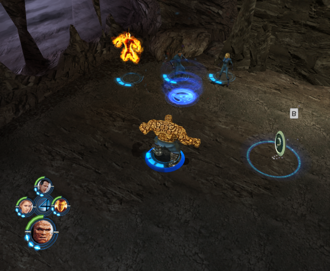 Fantastic Four Rise of the Silver Surfer gameplay for Nintendo Wii (Wii) video game