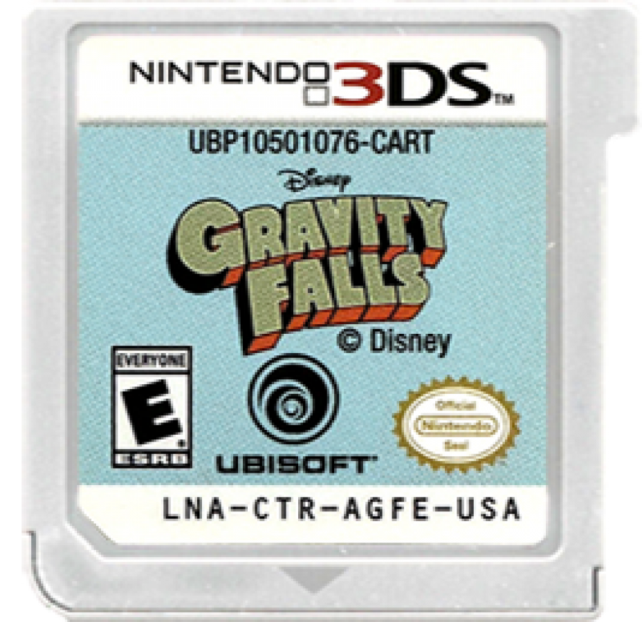 Gravity Falls cartridge for Nintendo 3DS (3DS) action adventure video game