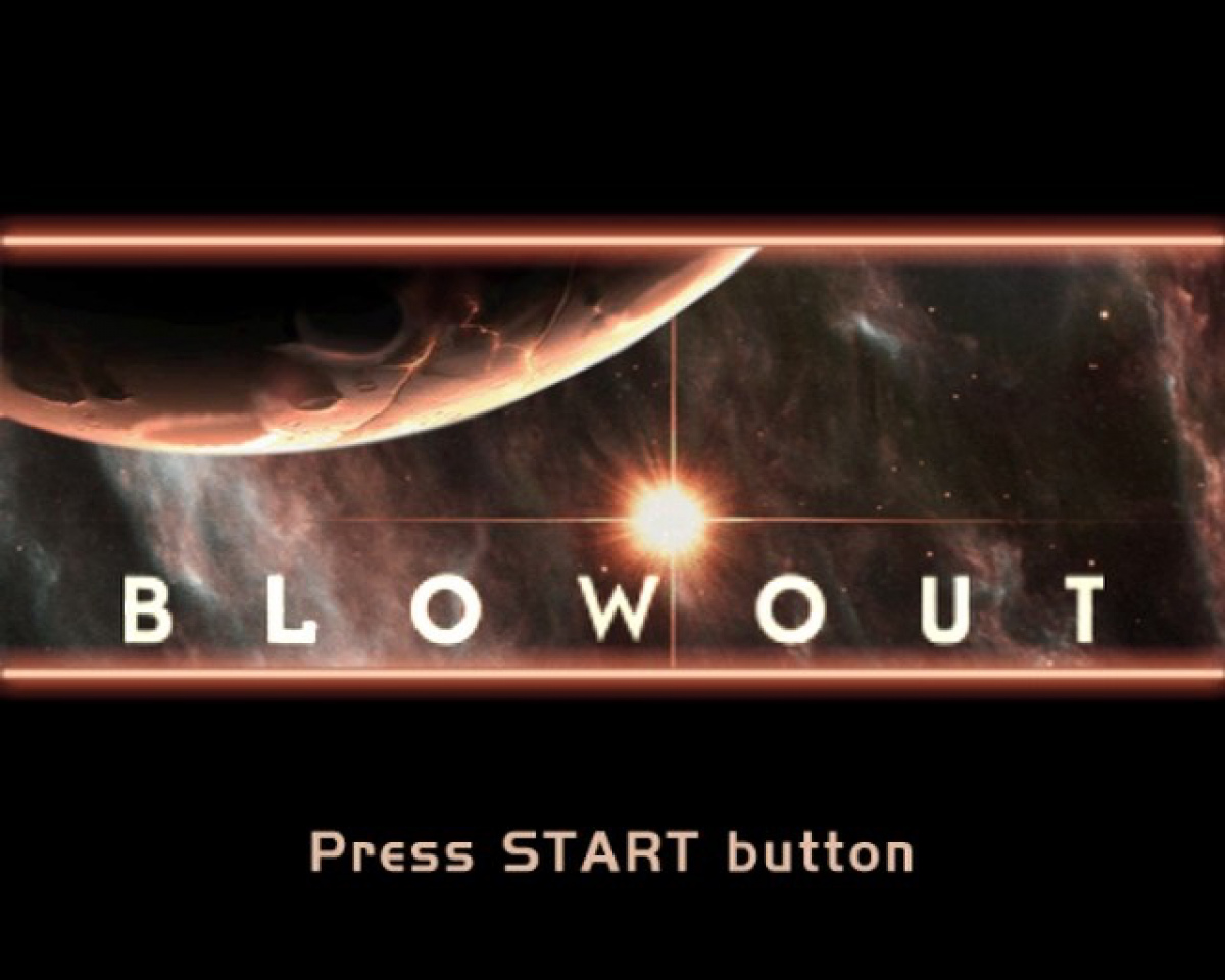 BlowOut PlayStation 2 PS2 for action shooter video game fans featuring side scrolling run and gun gameplay intense alien combat futuristic weapons fast paced platforming sci fi environments explosive action challenging levels classic arcade style gameplay collectible gaming appeal gameplay