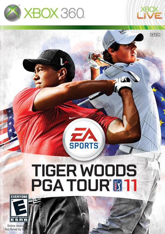 Tiger Woods PGA Tour 11 cover art for Xbox 360 (X360) video game