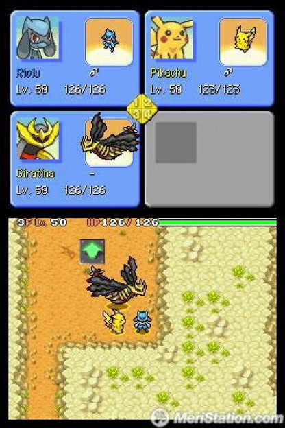 Pokémon Mystery Dungeon: Explorers of Time gameplay for Nintendo DS (DS) dungeon-crawling RPG adventure video game