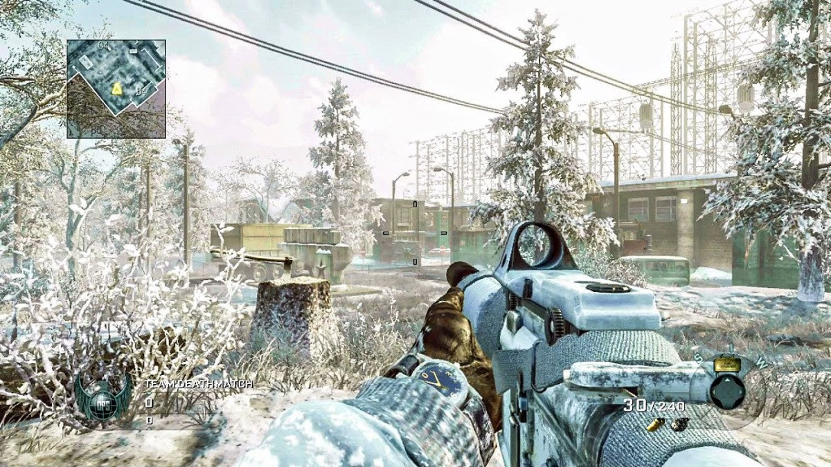 Call of Duty Black Ops Xbox 360 game featuring intense first person shooter action, cinematic Cold War storyline, and competitive multiplayer modes gameplay