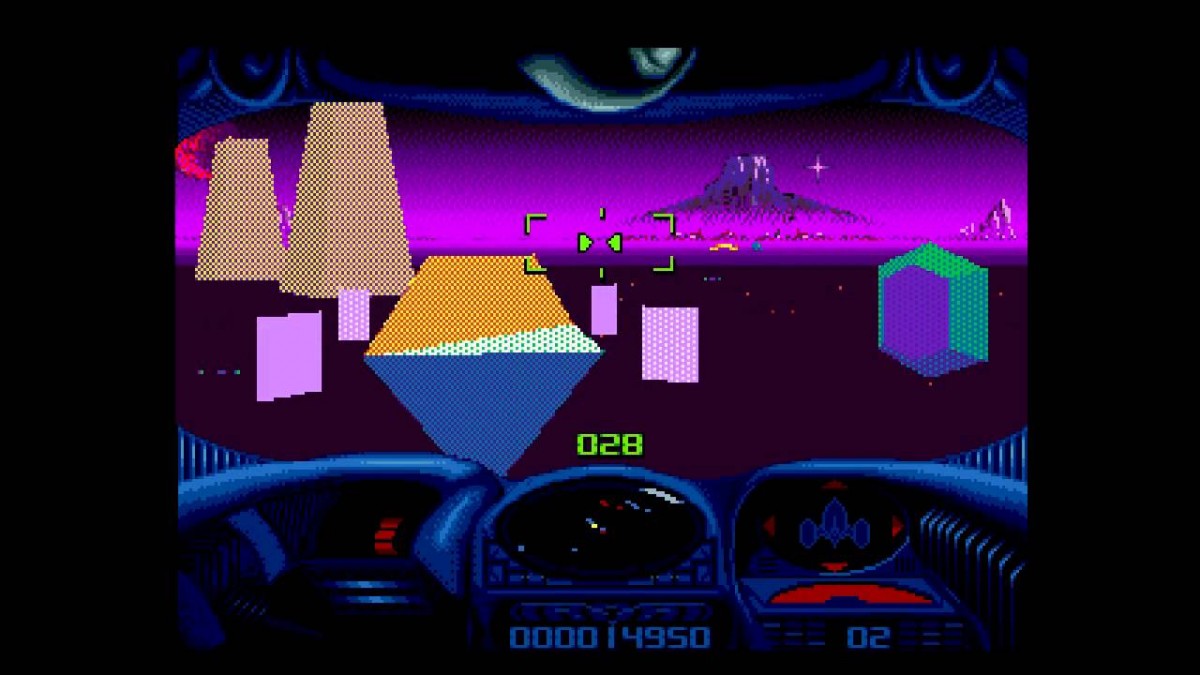 Stellar Fire Sega CD space combat simulation game first person cockpit view sci fi starfighter missions space dogfighting planetary battles CD audio soundtrack futuristic military storyline flight combat gameplay retro gaming Sega CD software video game title gameplay