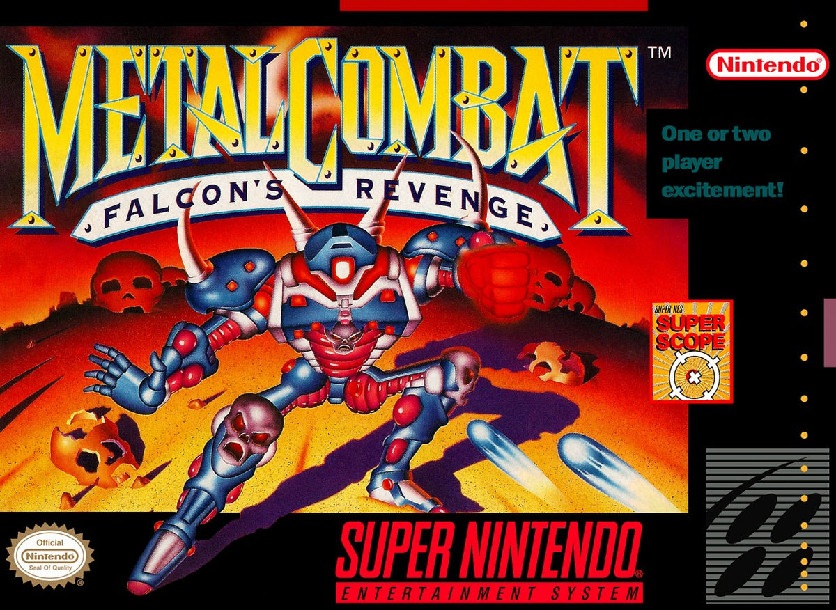 Rise of the Robots Super Nintendo Entertainment System SNES retro video game fighting action featuring robotic combat challenging battles futuristic robot gameplay mechanical enemies classic 16 bit graphics Super Nintendo gaming experience retro game collection appeal cover art