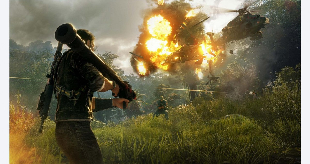 Just Cause 4 – PlayStation 4 (PS4) video game gameplay, open-world action-adventure game