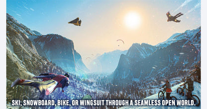 Riders Republic gameplay for Xbox Series X (XSX) extreme sports racing video game