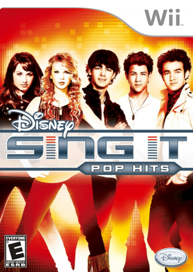 Disney Sing It: Pop Hits cover art for Nintendo Wii (Wii) video game