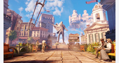 BioShock Infinite The Complete Edition PlayStation 3 PS3 video game featuring first person shooter action adventure gameplay floating city of Columbia exploration immersive story supernatural powers intense combat and iconic characters PlayStation 3 retro video game collection collectible gaming appeal gameplay