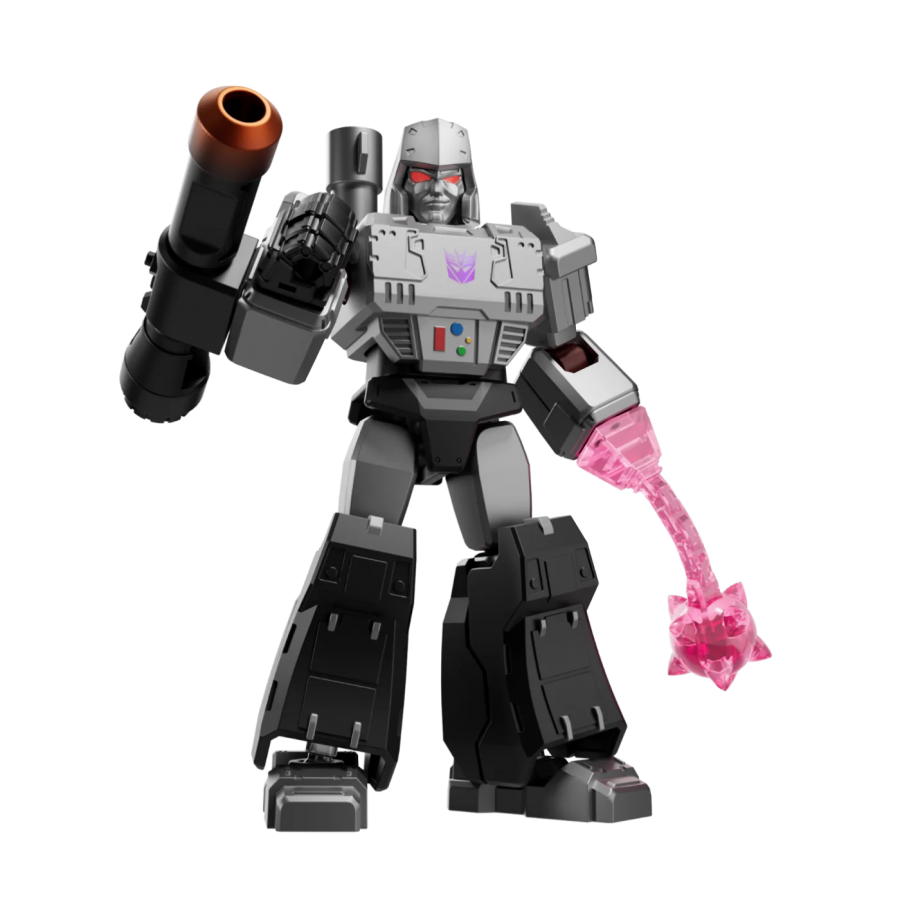 Megatron Secret Blokees Transformer 4 inch Shining Version 02 1985 Figure Blind Box Collectible Decepticon
