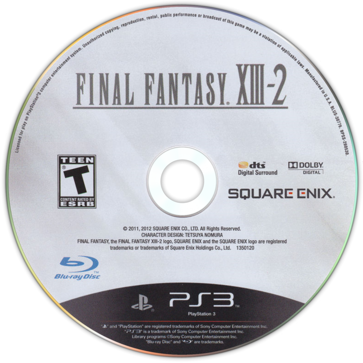 Retro Final Fantasy XIII 2 PS3 inspired design featuring futuristic JRPG fantasy aesthetic HD era time travel adventure Lightning and Serah sci fi worlds cinematic storytelling fast paced battle system nostalgic Square Enix role playing presentation disc