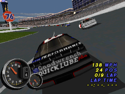 NASCAR 99 Legacy gameplay for PlayStation 1 (PS1) retro racing video game