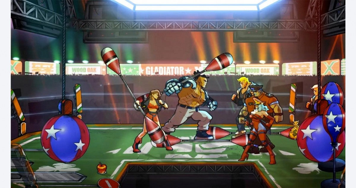 Streets of Rage 4 gameplay image for Nintendo Switch NS fighting video game  