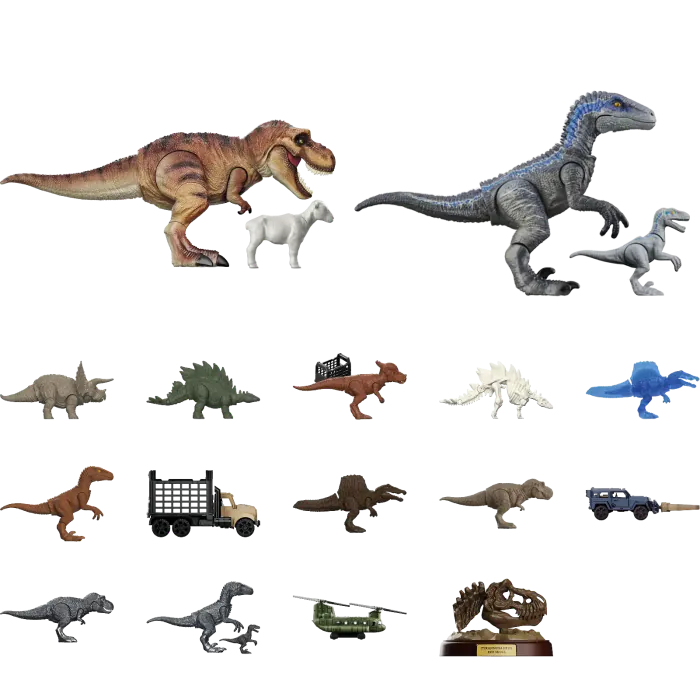 Blokees Jurassic World Terraventure Surprise Wave 1 Dinosaur Capture Operation blind box collectible series inspired design featuring buildable dinosaur adventure figures aesthetic mystery box assortment prehistoric creature encounters capture mission theme detailed miniature models Jurassic World inspired collectibles and display presentation