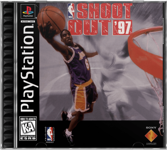 NBA ShootOut 97 cover art for PlayStation 1 (PS1) video game