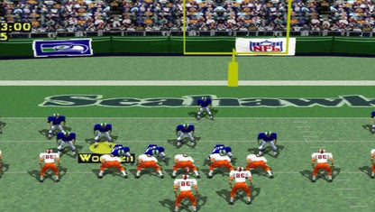 NFL GameDay PS1 PlayStation 1 American football sports game simulation gameplay Madden rival NFL teams season mode retro video game