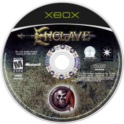 Enclave disc for Xbox (XBOX) video game