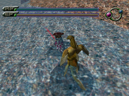 Seventh Cross Evolution Sega Dreamcast retro video game RPG gameplay