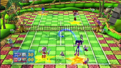 Sega Superstars Tennis – PlayStation 2 (PS2) video game gameplay, tennis sports game.
