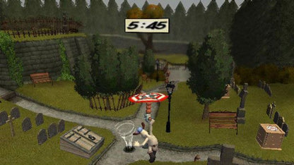 Wallace & Gromit: Curse of the Were-Rabbit – PlayStation 2 (PS2) video game gameplay, action-adventure platformer.