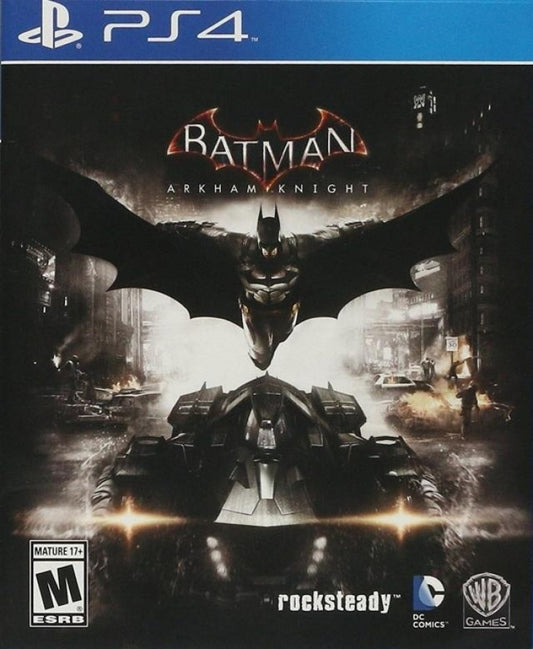 Batman: Arkham Knight cover art for PlayStation 4 (PS4) video game