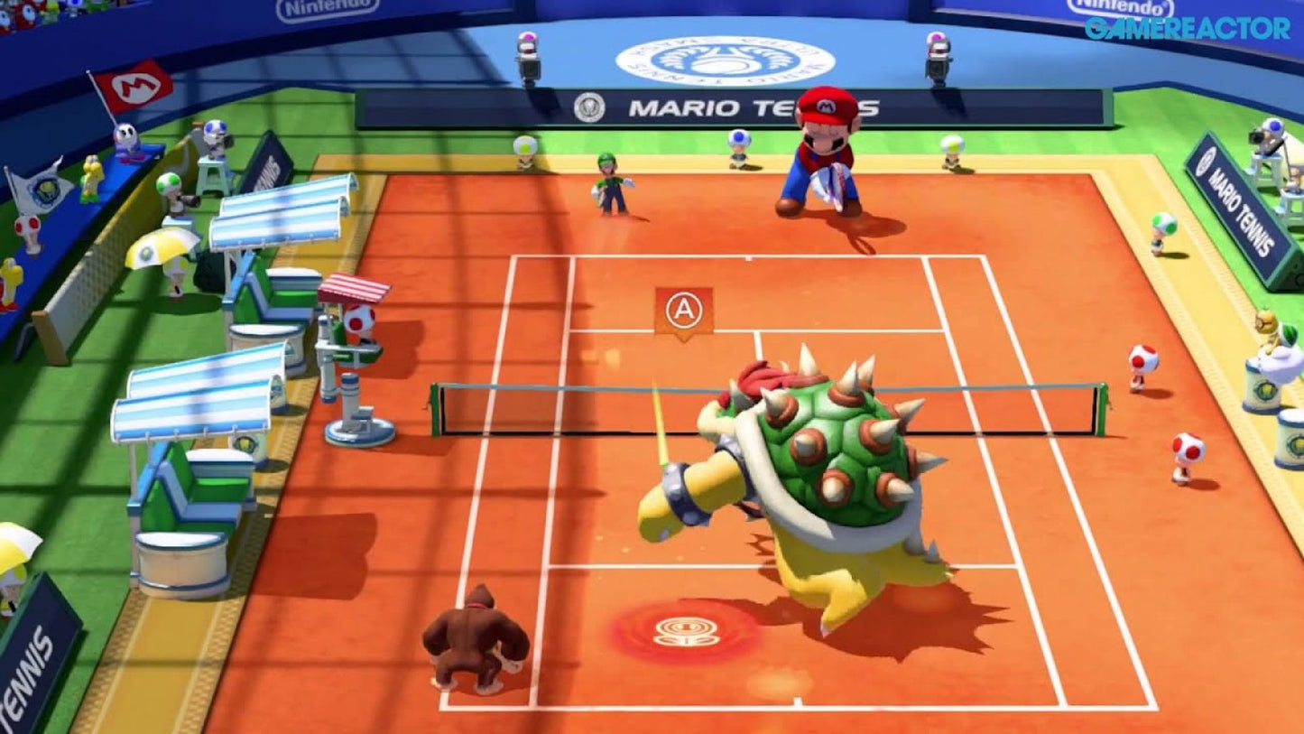 Mario Tennis: Ultra Smash gameplay art for Nintendo Wii U (WiiU) video game 