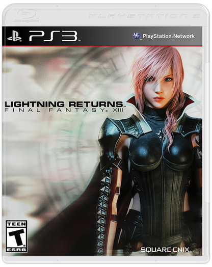 Lightning Returns: Final Fantasy XIII cover art for PlayStation 3 (PS3) video game