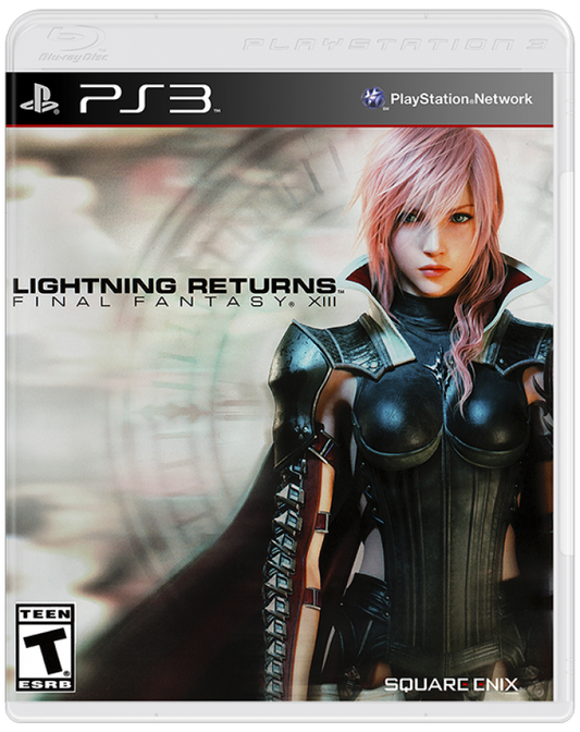 Lightning Returns: Final Fantasy XIII cover art for PlayStation 3 (PS3) video game