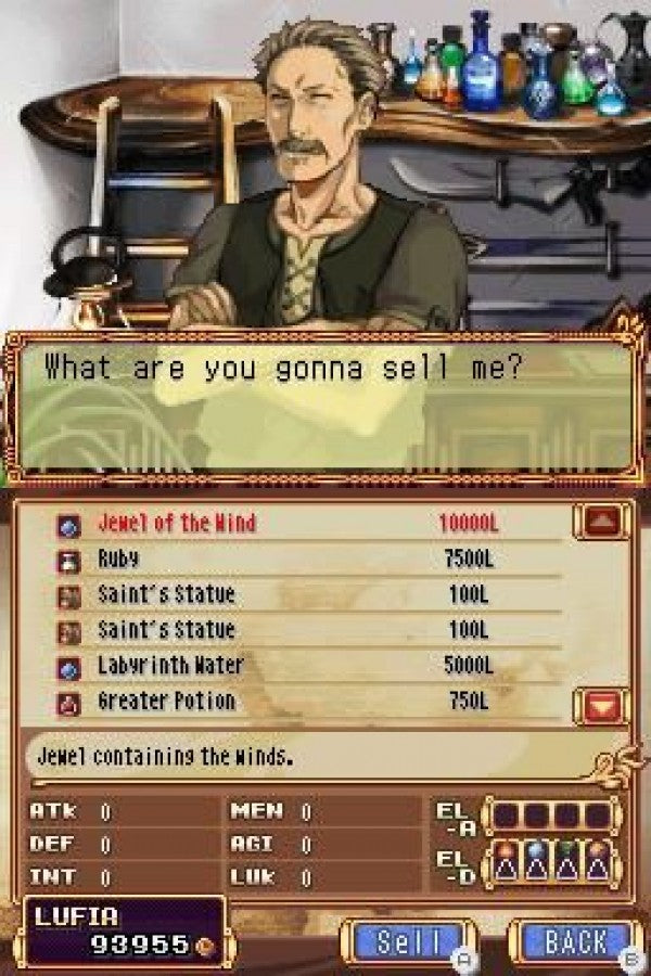 From the Abyss for the Nintendo DS featuring turn based RPG gameplay with dungeon exploration character progression and strategic battles in a fantasy adventure setting gameplay