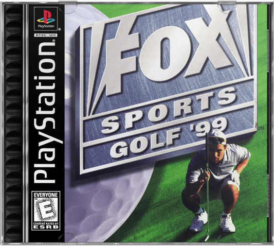 Fox Sports Golf '99 cover art for PlayStation 1 (PS1) video game