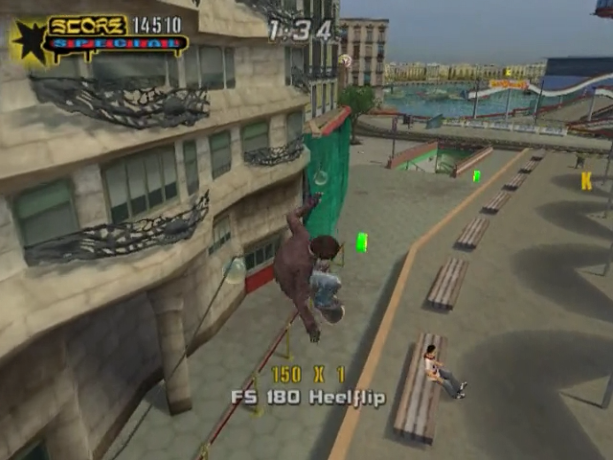 Tony Hawk's Underground 2 – GameCube (GC) Gameplay Art for this GameCube Video Game 