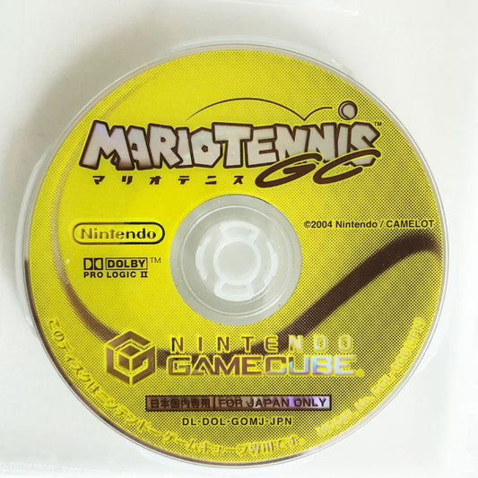 Mario Tennis GC [Import] disc for GameCube (GC) sports tennis video game