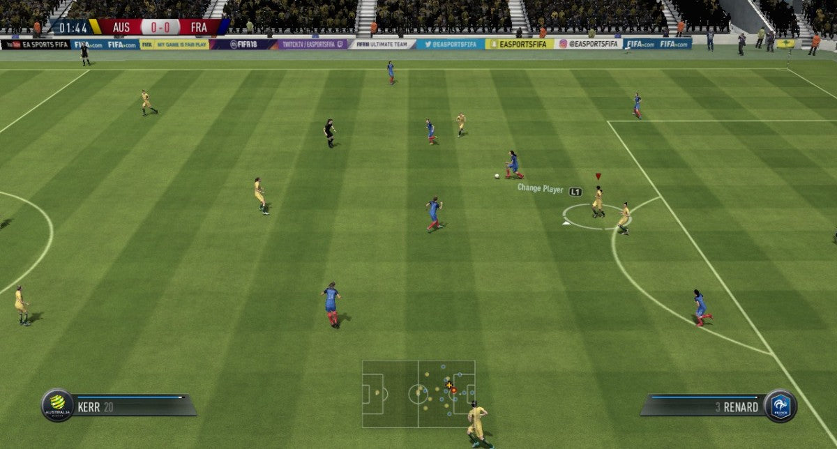 FIFA 18 gameplay for PlayStation 3 (PS3) video game
