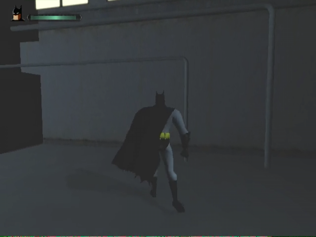Batman Vengeance for GameCube featuring action adventure gameplay inspired by the animated series gameplay screenshot