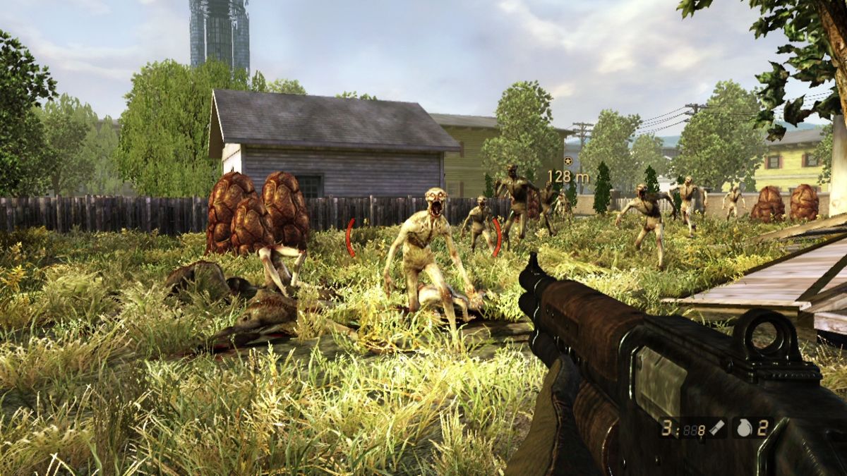 Resistance 2 PS3 first-person shooter video game gameplay
