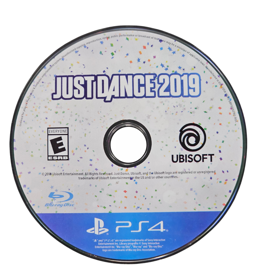 Just Dance 2019 PlayStation 4 PS4 for retro video game enthusiasts featuring rhythm and dance gameplay popular music tracks motion based performance challenges multiplayer party modes energetic choreography and collectible gaming appeal disc