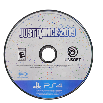 Just Dance 2019 PlayStation 4 PS4 for retro video game enthusiasts featuring rhythm and dance gameplay popular music tracks motion based performance challenges multiplayer party modes energetic choreography and collectible gaming appeal disc