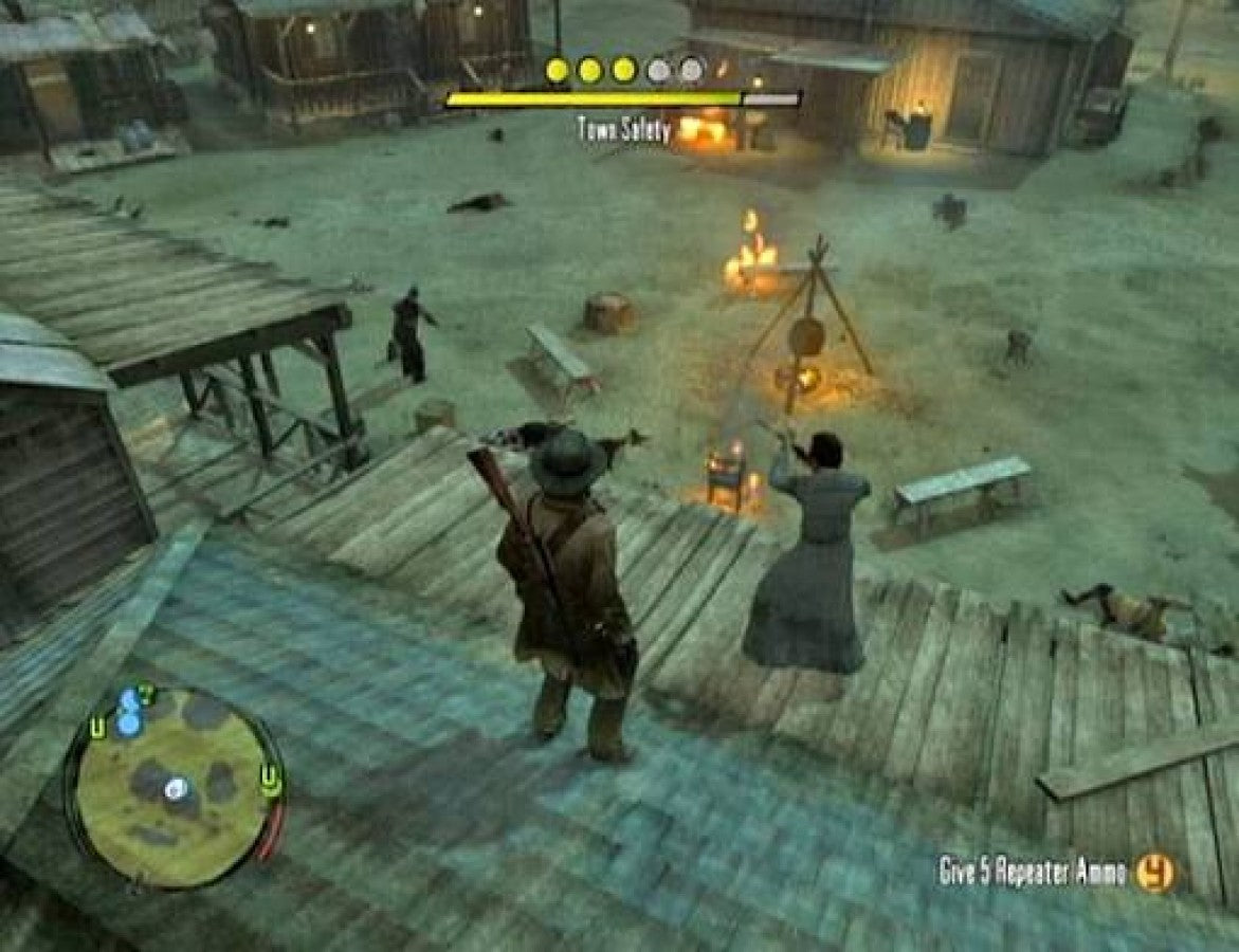 Red Dead Redemption Undead Nightmare Xbox 360 X360 for retro video game enthusiasts featuring open world action adventure gameplay zombie survival combat Wild West exploration undead enemies horseback riding weapon upgrades and collectible gaming appeal gameplay