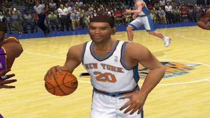 NBA 2K1 game for the Sega Dreamcast featuring realistic basketball simulation gameplay with improved graphics online multiplayer via SegaNet franchise mode and full NBA rosters with detailed player animations gameplay 