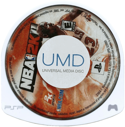 NBA 2K11 disc for PlayStation Portable (PSP) basketball simulation game