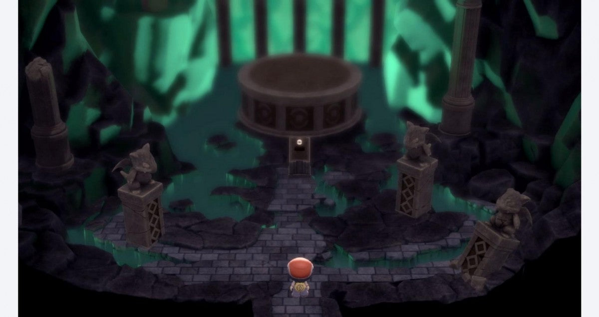 Pokemon Shining Pearl gameplay image for Nintendo Switch NS video game