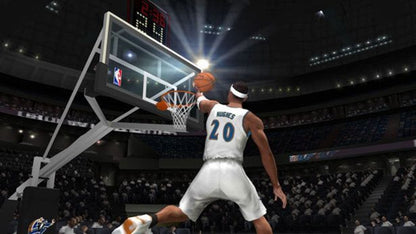 NBA 06 retro PlayStation 2 video game NBA 06 basketball sports simulation realistic gameplay NBA teams competitive multiplayer franchise mode console title PlayStation 2 release gameplay