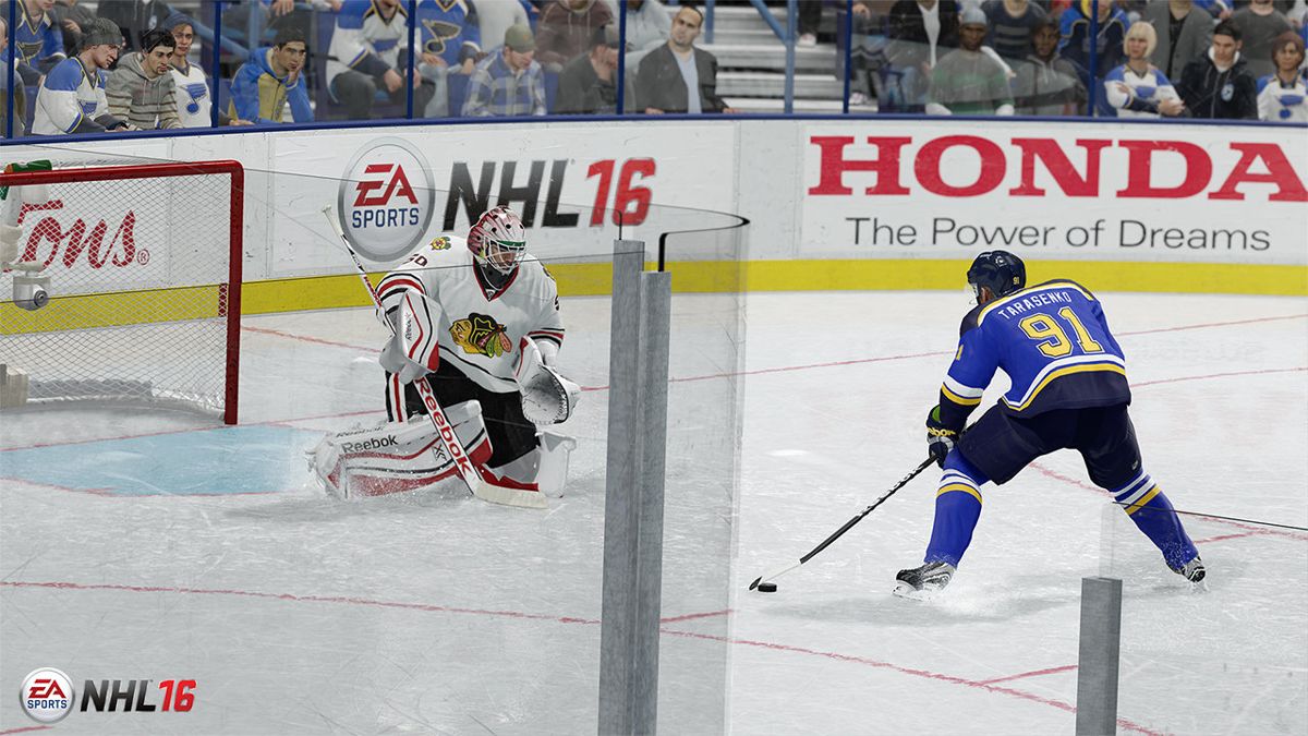 NHL 16 – PlayStation 4 (PS4) video game gameplay, ice hockey sports simulation game