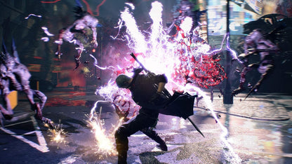 Devil May Cry 5 – PlayStation 4 (PS4) video game gameplay, action hack-and-slash by Capcom