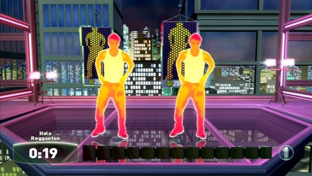 Zumba Fitness: Join the Party PS3 dance fitness video game gameplay