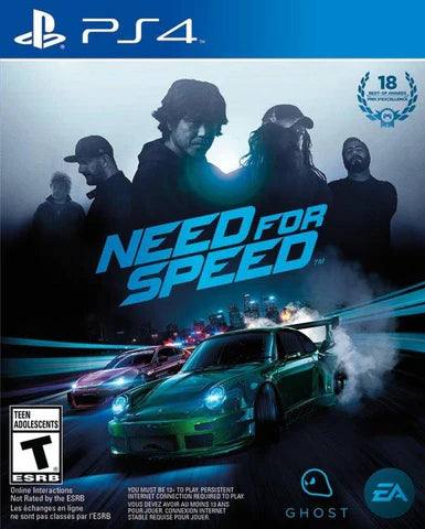 Need for Speed cover art for PlayStation 4 (PS4) video game