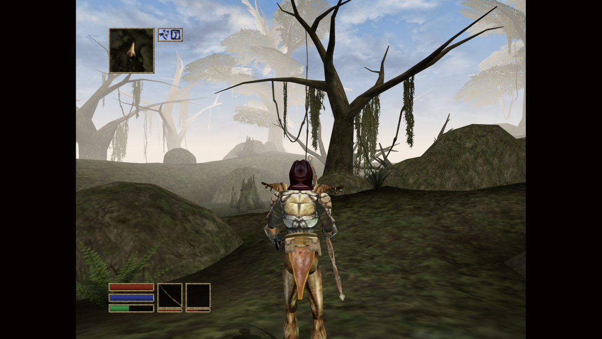 The Elder Scrolls III Morrowind Platinum Hits Xbox open-world fantasy role-playing game RPG gameplay screenshot