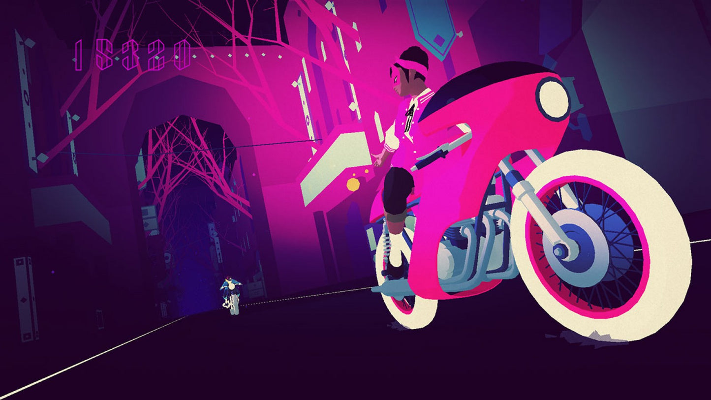 Sayonara: Wild Hearts gameplay for the Nintendo Switch (NS) video game